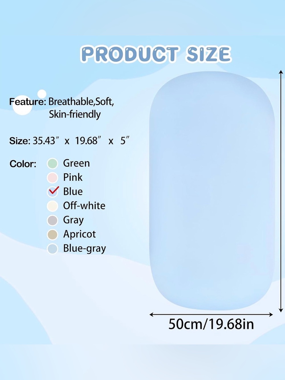 Infant support cushion